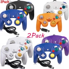 2x Wired NGC Controller Gamepad For Nintendo GameCube GC & Wii U Console Colors