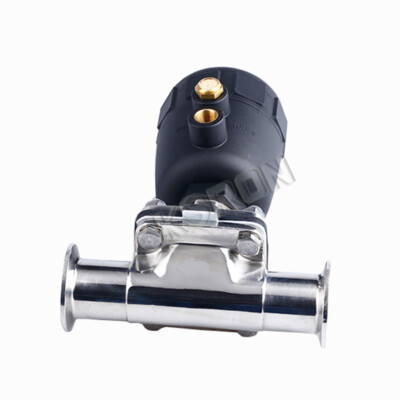 1-3/4'' Sanitary Pneumatic Diaphragm Control Valve Tri Clamp Connection SS316