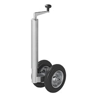 StüTzrad DoppelstüTzrad 48Mm Mit Pu-Reifen 200X50Mm AnhäNger ZwillingsstüTzrad