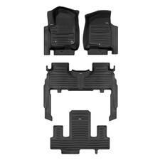 Tuxmat Custom Floor Mats For Gmc Yukon Xl 7-seater - 2021-2027 - Full Set