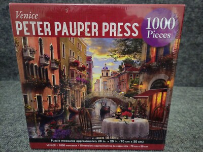Peter Pauper Press 1000 Piece Puzzle VENICE