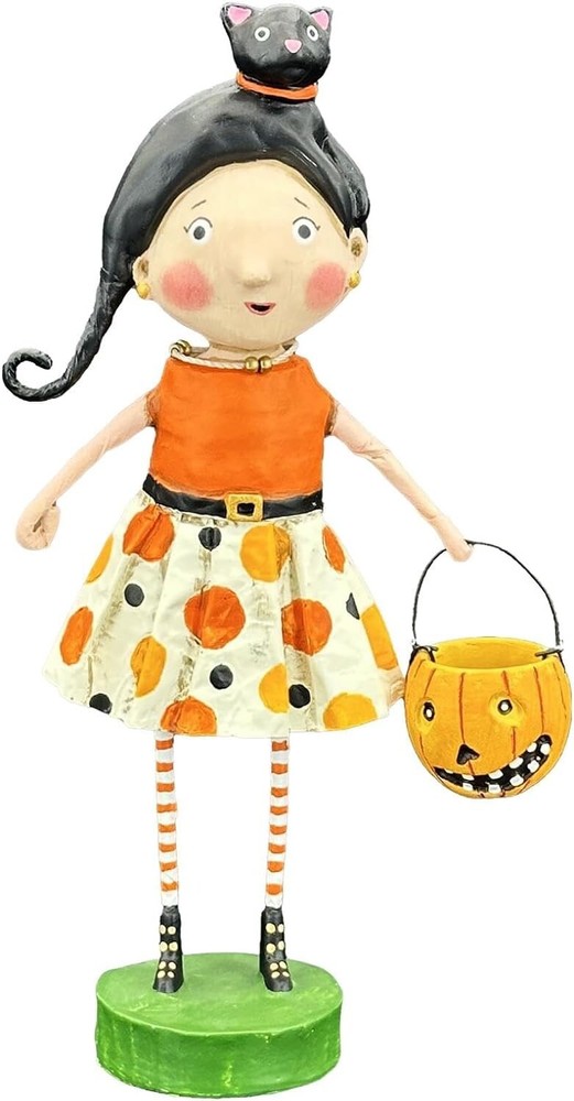 Lori Mitchell KIT KAT Collectible HALLOWEEN Figurine NEW 16716