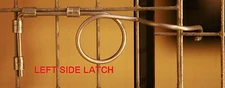 6 Pack Left Hand Cage Latches. Rabbit, Quail, Game Bird, Chicken Cages.J Clip