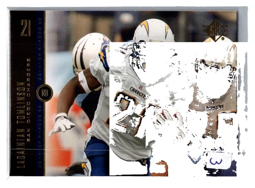 Upper Deck LaDainian Tomlinson Football Sports Trading Cards
