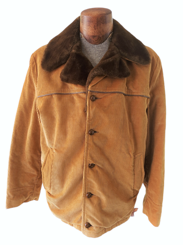 VTG LAKE FOREST Men's Faux Fur Lined 