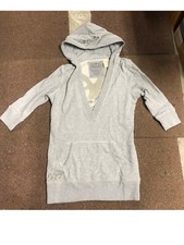 NWT AMERICAN EAGLE Blue Issue Premium Hoodie GRAY