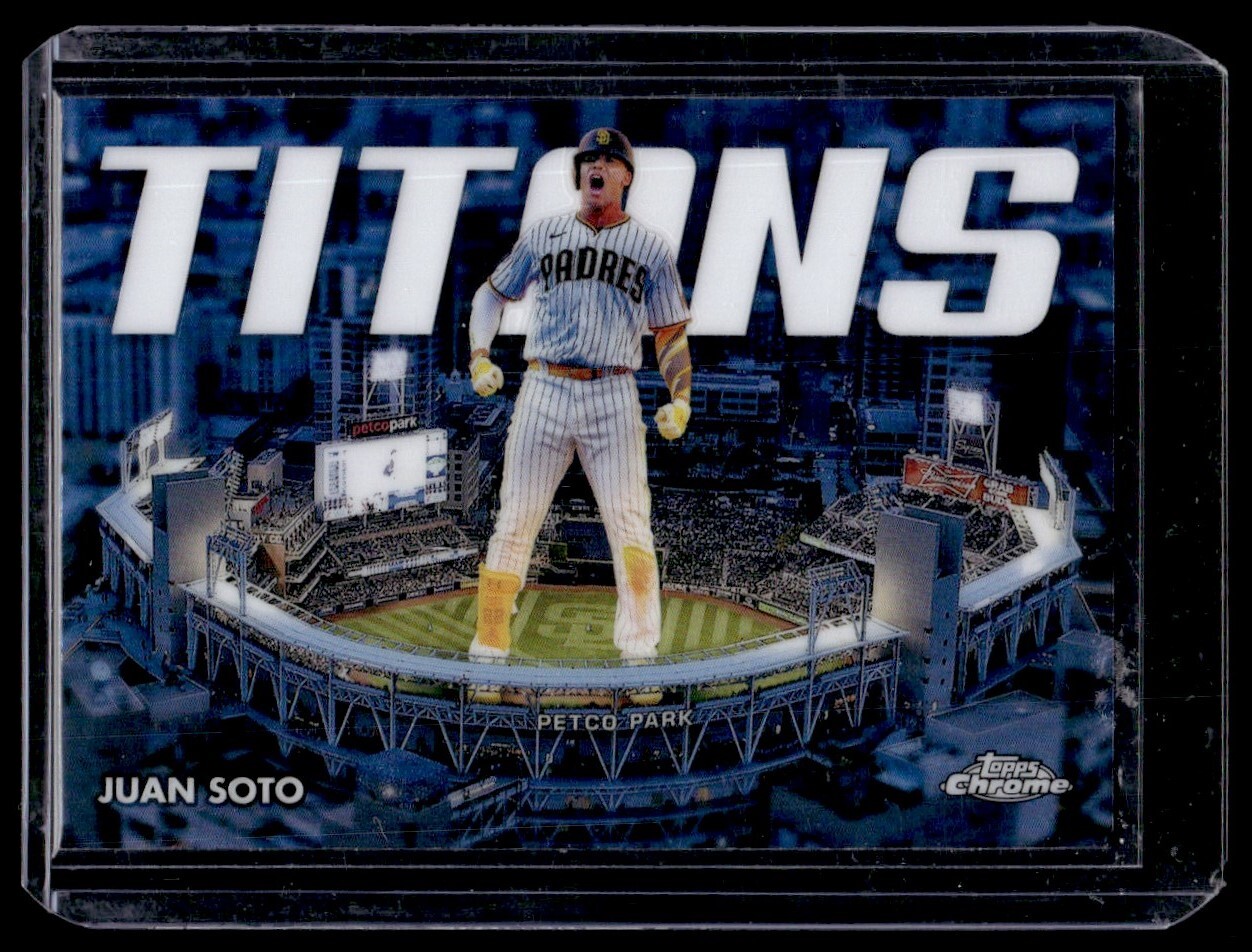 2023 Topps Chrome Titans Juan Soto San Diego Padres #CT-6