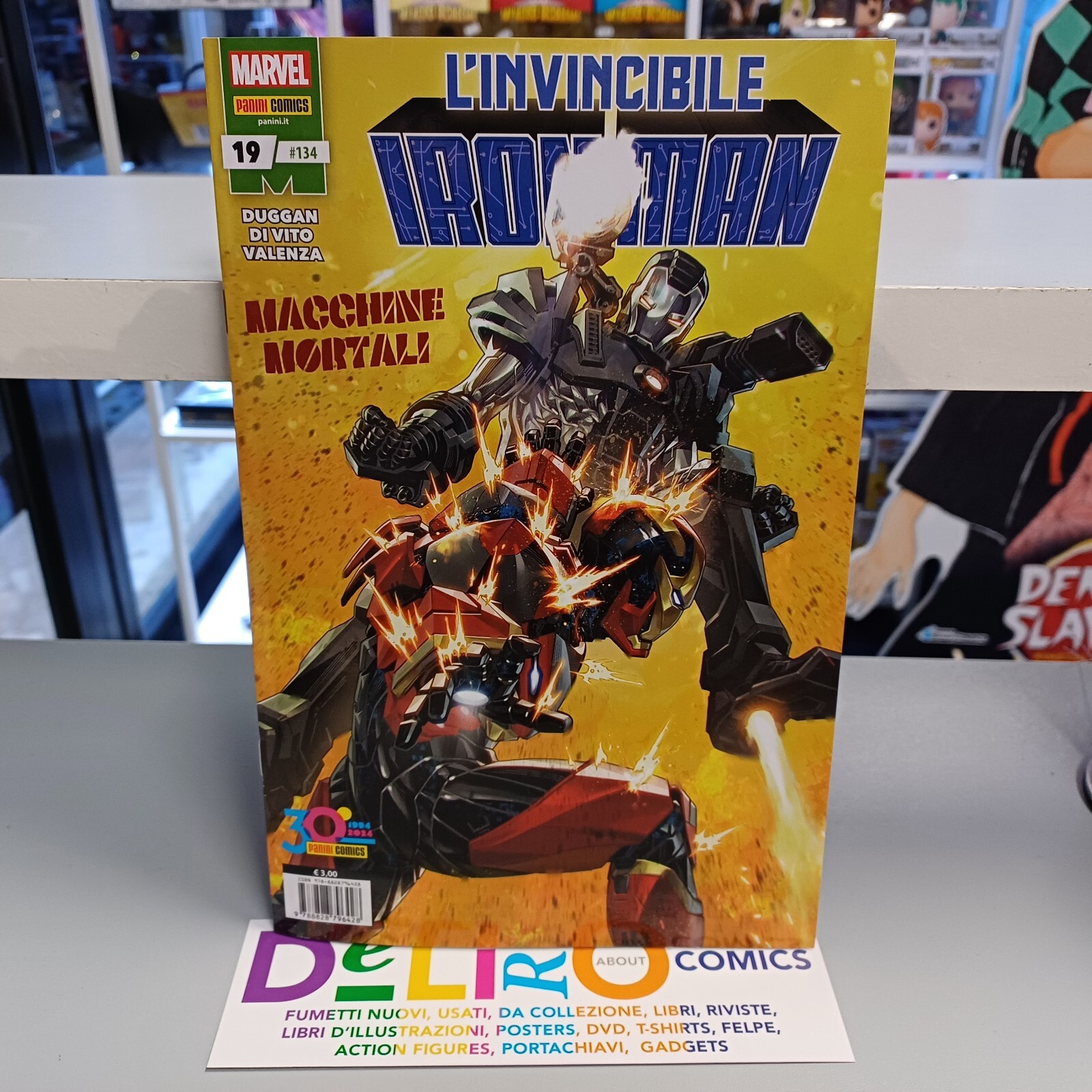 IRON MAN N.134 - IRON MAN N.19 Ed. PANINI COMICS SCONTO 5%