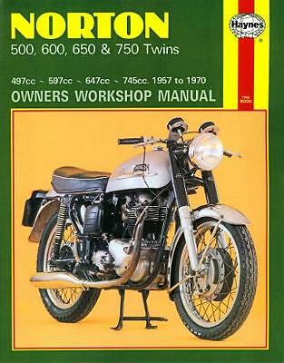 Norton 500, 600, 650 & 750 Twins (57 - 70) by Haynes Publishing (Paperback,...
