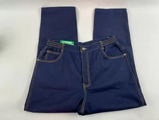 Gitano Jeans Women's 34 Blue Denim Short Length & Rise "Hemmed to 27" NWT