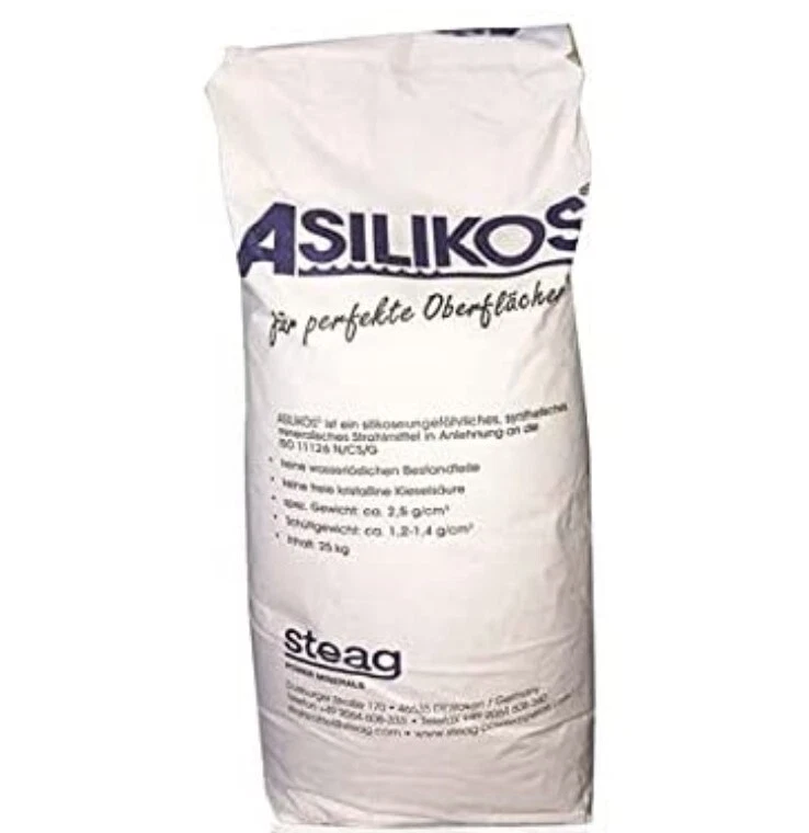 STEAG Asilikos Strahlmittel 0,2-1,4mm, 25 kg