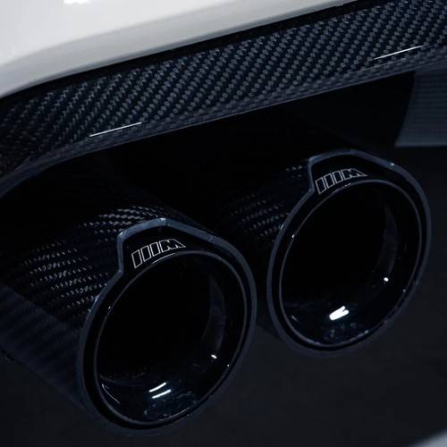 70mm M PERFORMANCE MPE CARBON EXHAUST TIPS 535 F10 640 F12 X4 F26 M2 M3 M4 M5 M6 - Picture 4 of 4
