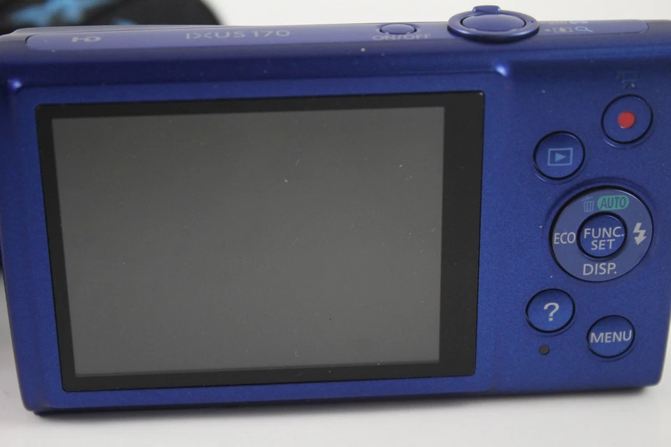 Canon IXUS 170 Digital Compact Camera Working w/ Canon 12x IS Zoom Lens - Image 3 of 4