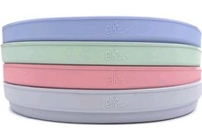 Elk and Friends Kids 6.7  Porcleain Plate Suction Sleeves Set Of 4 Sleeves Only