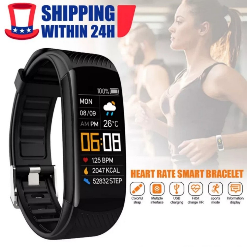 Fit@bit Smart Watch Activity Tracker Fitness Watches Heart Rate Monitor 2025&**/