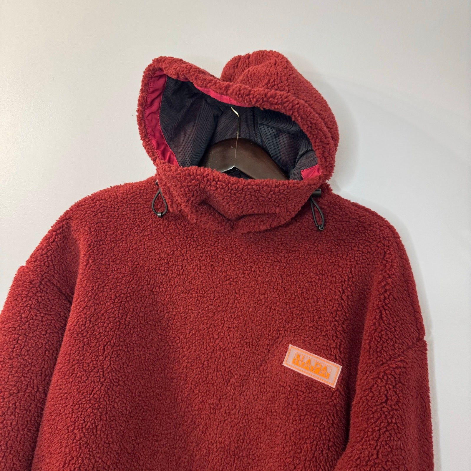 Napapijri By Martine Rose T-Nevis Polar Fleece Sweatshirt Pullover Sz S