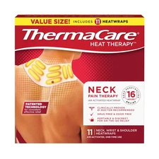 Thermacare Neck, Wrist & Shoulder, Back 11 Heatwraps, Pain Relief, Odor Free NEW