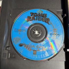 Tomb Raider (Sega Saturn, 1996) Complete w/ Manual & Registration
