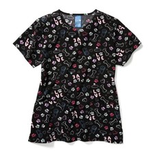 Zoe  Chloe Best In Show Print Scrub Top Z16213 BTSW