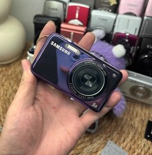 Samsung PL120 14MP 5x Optical Zoom Dual Screen Camera English Purple self-timer