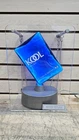 KOOL MILDS CIGARETTE BLUE PLASMA GLASS LIGHT DISPLAY SIGN TOBACCO Electric