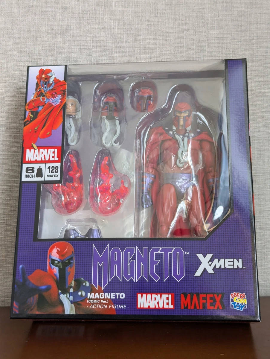 Medicom Toy Marvel MAFEX No.128 Magneto Action Figure for sale