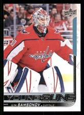 2018-19 Upper Deck #463 Ilya Samsonov Young Guns RC