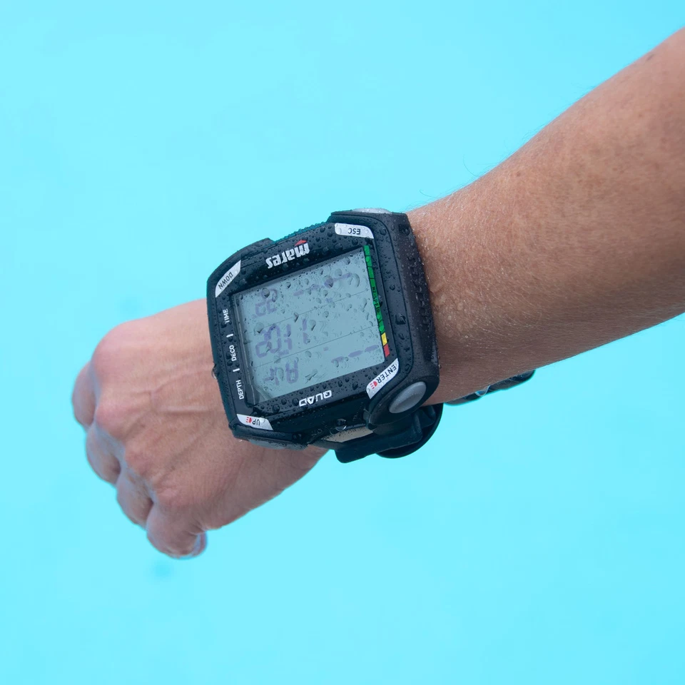 Mares Quad Tauchcomputer  - sehr großes Display, gut ablesbar schwarz - Bild 2 von 4