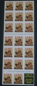 US Stamps SC#2949a  Love booklet, 1995, 20 (32c) , MNH. Free Shipping!