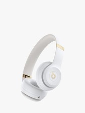 Beats Solo 4 Wireless Bluetooth On-Ear Headphones with Mic/Remote - White B+
