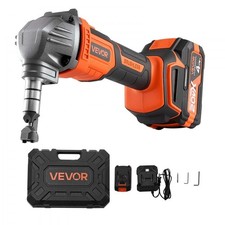 Cordless 20V Metal Nibbler Brushless 4000mAh Sheet Metal Cutter 2200RPM wth Case