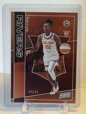 Saniya Rivers 2025 Panini The National Red Foil /99 Rookie #RC6 Sun