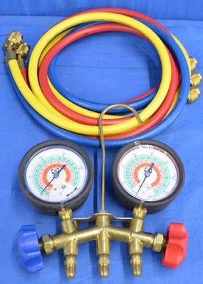 JB Industries M2-5-410A Manifold Gauge, 2-Valve