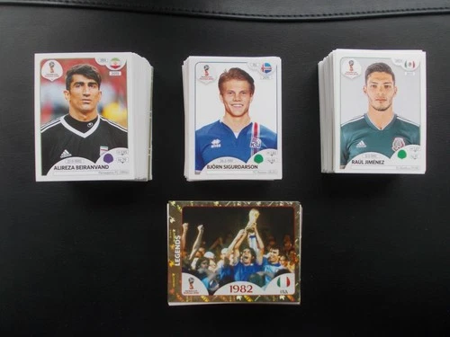 PANINI  WORLD CUP 2018  639 all different stickers