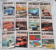 Car And Driver Magazine 1967 Lot Of 12 Used Vintage Automotive Mags Magazines