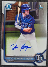 2022 Bowman Draft Chrome 1st AUTO Dominic Keegan #CDA-DK Rays
