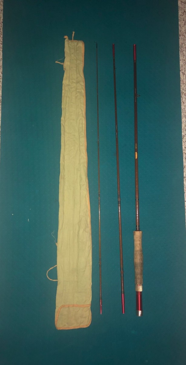 genuine Silaflex fly rod 8ft 7 in with original cotton bag | eBay