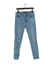 Uniqlo Women's Jeans W 29 in Blue Cotton with Elastane Straight