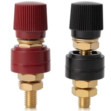 AUTOKAY 2 Pack 5/16 Inch Battery Terminal Stud Remote Battery Binding Post Po...