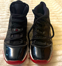Jordan Air Jordan 11 Retro Bred Men  s Mid Top Patent Leather Basketball Shoes