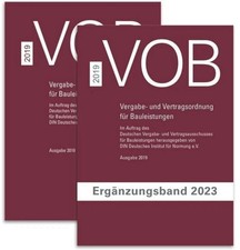 Paket VOB Gesamtausgabe 2019 + VOB Ergänzung...