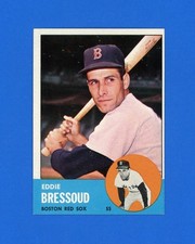 1963 Topps Baseball # 188 Eddie Bressoud  NM to NM-MT *PrestigeBC.eStore*