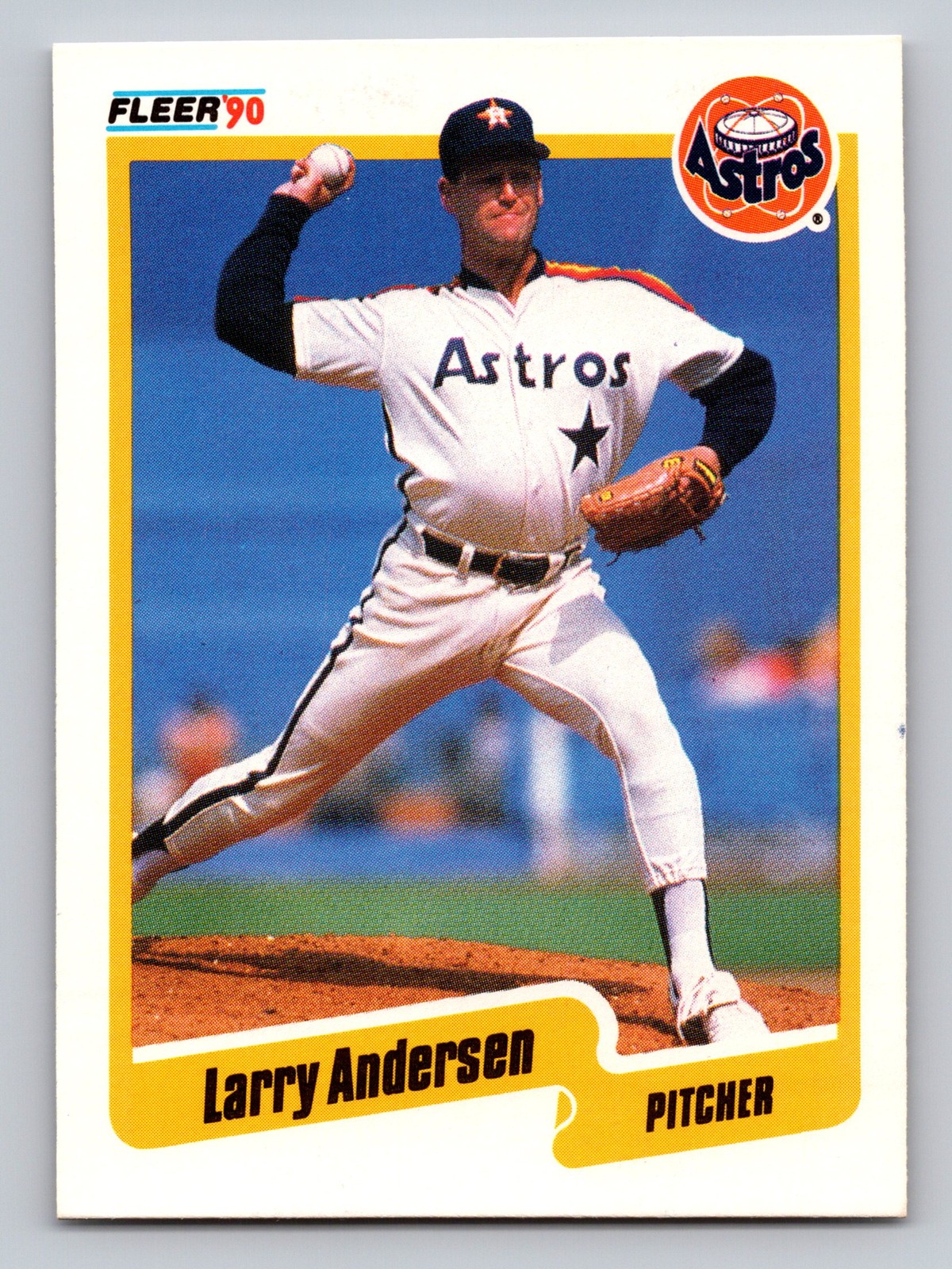 1990 Fleer Canadian #221 Larry Andersen