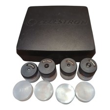 CelestronTelescope Eyepiece/Lenses Set Lot Of 4, 12.5mm, 8mm, 20mm, 4mm