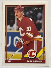 1991-92 O-Pee-Chee #320 Gary Roberts Calgary Flames
