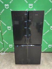 Siemens American Fridge Freezer - Black Steel - E Rated KF96NAXEAG #LF124164