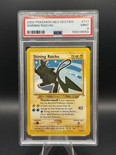 2002 POKEMON NEO DESTINY #111 SHINING RAICHU PSA 9