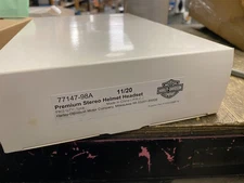 OEM Harley Full Helmet Premium Stereo Radio Helmet Intercom Headset 77147-98A