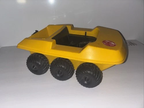 VINTAGE GI JOE 1974 ADVENTURE TEAM YELLOW ATV VEHICLE (ONLY)