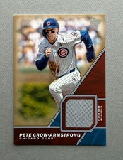 2026 Topps Baseball Pete Crow-Armstrong Major League Material Relic #'d /50